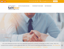Tablet Screenshot of furnirent.com